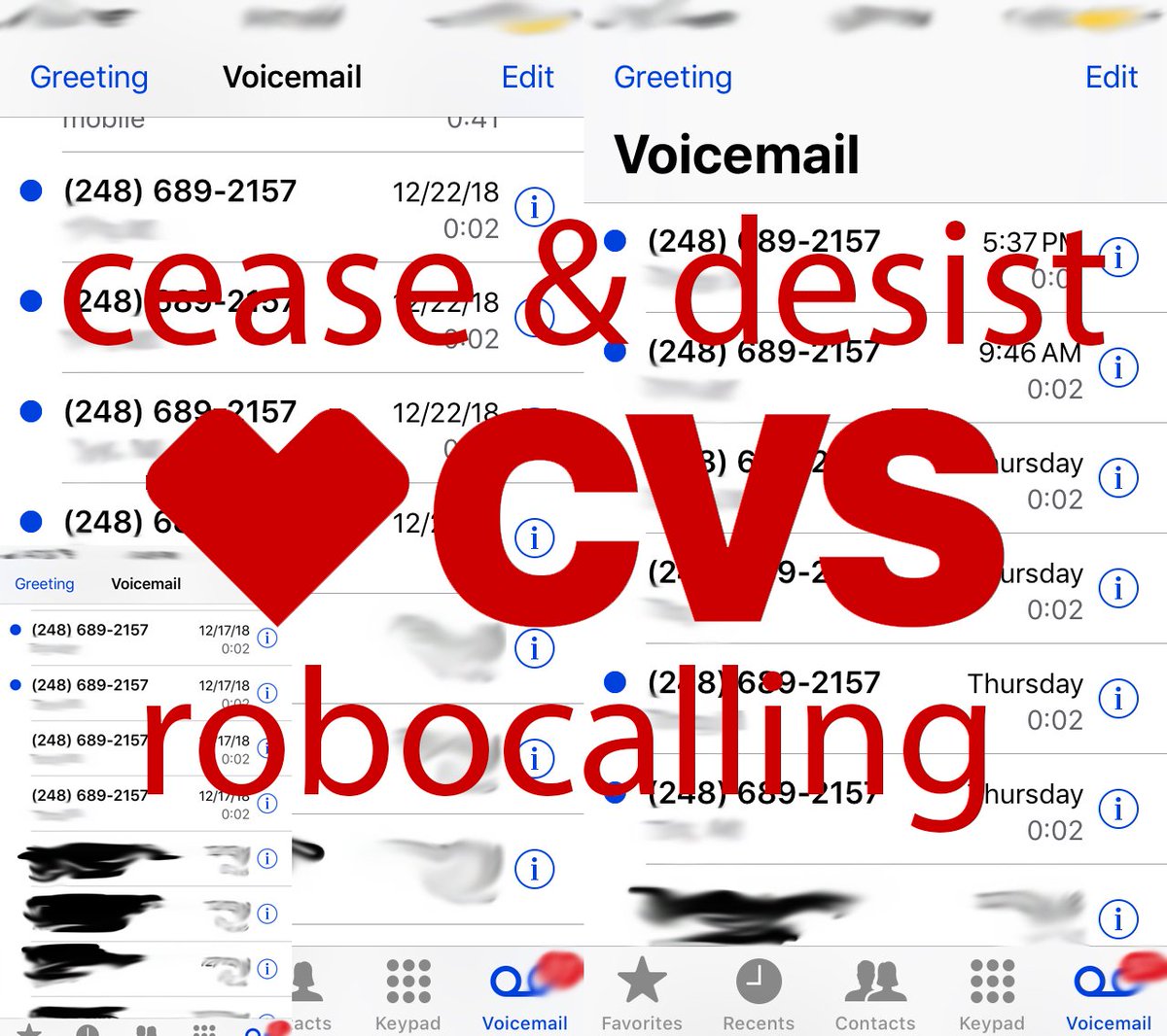 jeffblakely's tweet photo. @cvspharmacy cease &amp; desist https://t.co/nzVCg4SDeG
