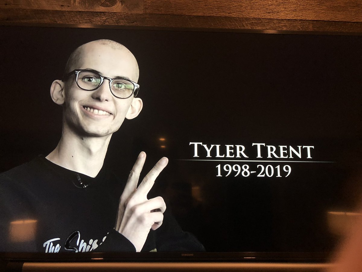 BBEIndy's tweet photo. Thank you @BigTenNetwork for airing the @BoilerBall @PurdueSports tribute to @theTylerTrent prior to the official broadcast tonight. Very touching and can’t wait to see the Boilers rock Mackey #BoilerUp #TylerStrong https://t.co/iBkbRL726C