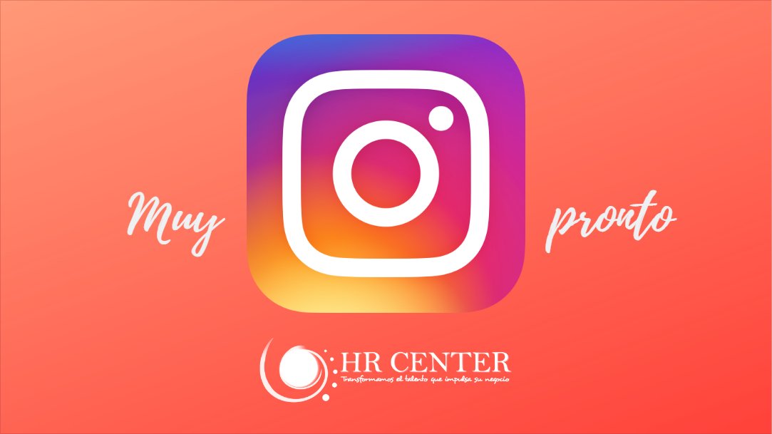 HRCenterGTM's tweet photo. Muy pronto podrás encontrarnos en #Instagram :-) https://t.co/uBMW9zQq3H