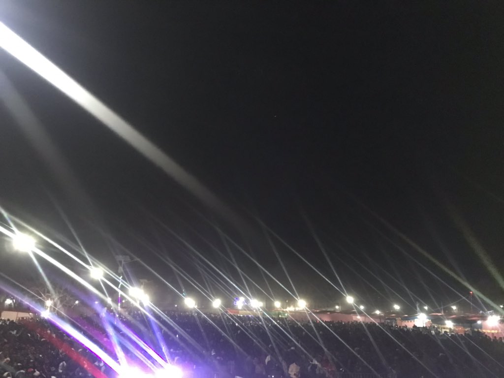 FAG224's tweet photo. Une immense foule dans l’attente du groupe @BLZOfficiel224 ! #FAG2018 https://t.co/zzDDNwGzaB