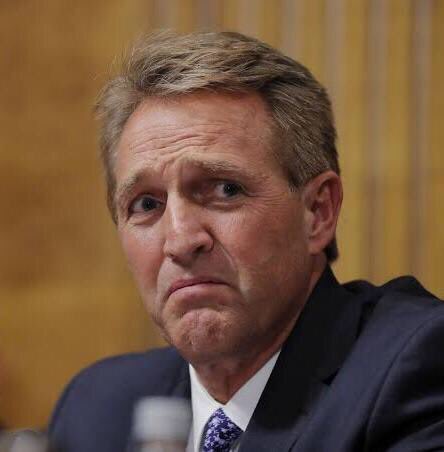 Jeff the Flake thinks Biden strikes fear in a lot of Republicans 