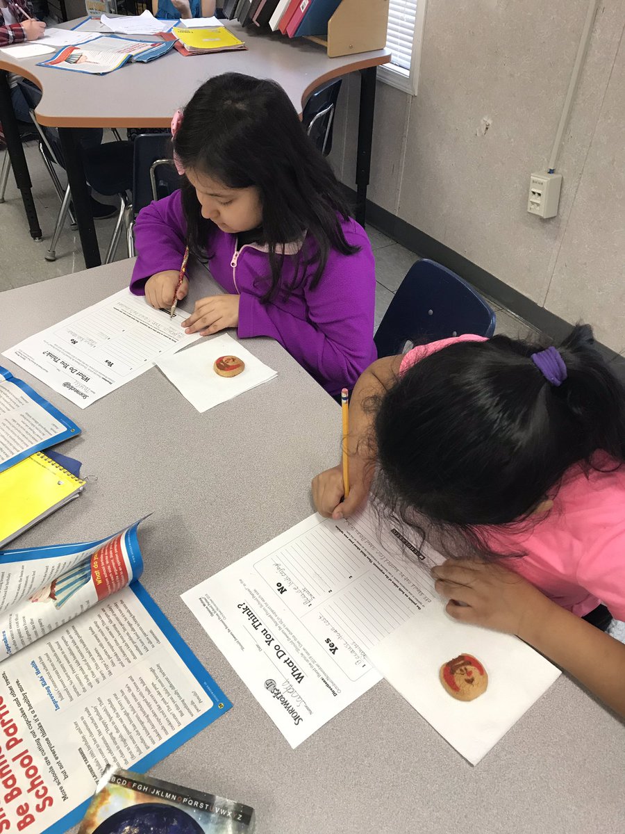 What’s the best way to introduce opinion writing? Deciding what the best dessert is through a cookie tasting of course! @larrydowell4 @Neosho_Central @MindyLHubbard