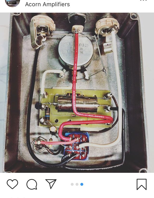 SHO style, ultra transparent boost.  Bring life back to your pickups in your giant signal chain.  Make your cleans clean or your tube amps singe. Handwired on turret boart.  125.oo shipped! #AcornAmps #Handwired #ToneQuest #Guitarpedals #Boostpedal