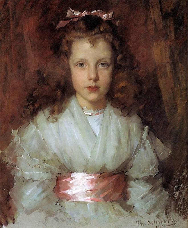 Bron Smith (@bron_smith_art) on Twitter photo By dim light people were painting beautiful portraits over a hundred years ago. No brightly lit studios. This by Therese Schwartze By dim light people were painting beautiful portraits over a hundred years ago. No brightly lit studios. This by Therese Schwartze