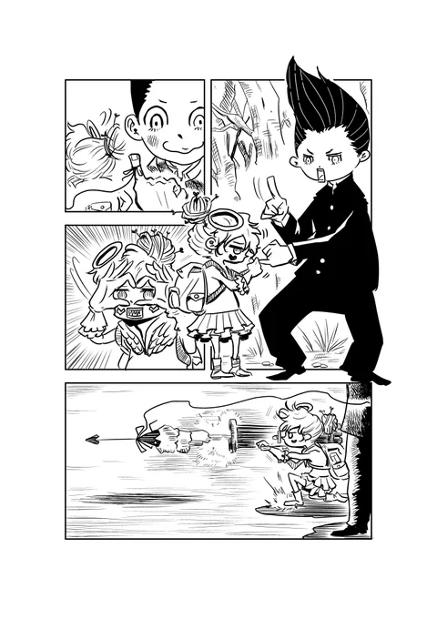 少し遅れましたが
あけましておめでとう漫画です(^^)
マガジンデビューのキャラで描きました～‼(о'∀`о)
↓↓
https://t.co/QGo46fOnLJ

#漫画家志望さんと繋がりたい  #絵描きさんとつながりたい #あけましておめでとう #happynewyear #イラスト 