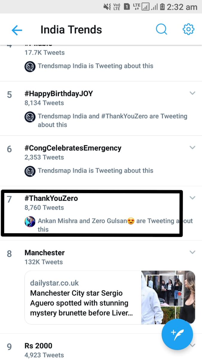 teamsrkfc's tweet photo. You all are the FORCE! 
LOVE for making our first Trend a successful one. #ThankYouZero #SRK16MillionOnInsta

@iamsrk @RedChilliesEnt @iamsrkclub https://t.co/NrmMahnuaE