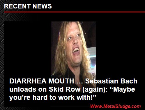 cskkdfgr's tweet photo. DIARRHEA MOUTH ... @SebastianBach unloads on @OfficialSkidRow (again): “Maybe you’re hard to work with!” #SebastianBach #DiarrheaMouth #ExSkidRow #SkidRow #YouveHadSevenSingers #YouthGoneWild @UltClassicRock https://t.co/PQx99yINhv https://t.co/K0s35c4oam