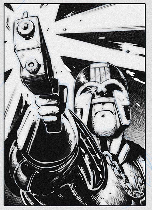 Some Dredd for the new year!
#2000ad #dredd