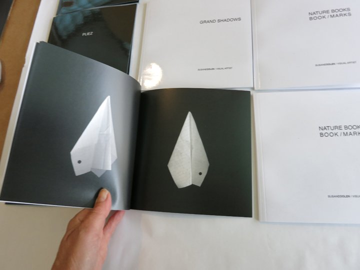 Various books have been made, and more are in-progress ... to document the found paper planes project 'PLIEZ' within my larger art practice [all planes have now been recycled!]