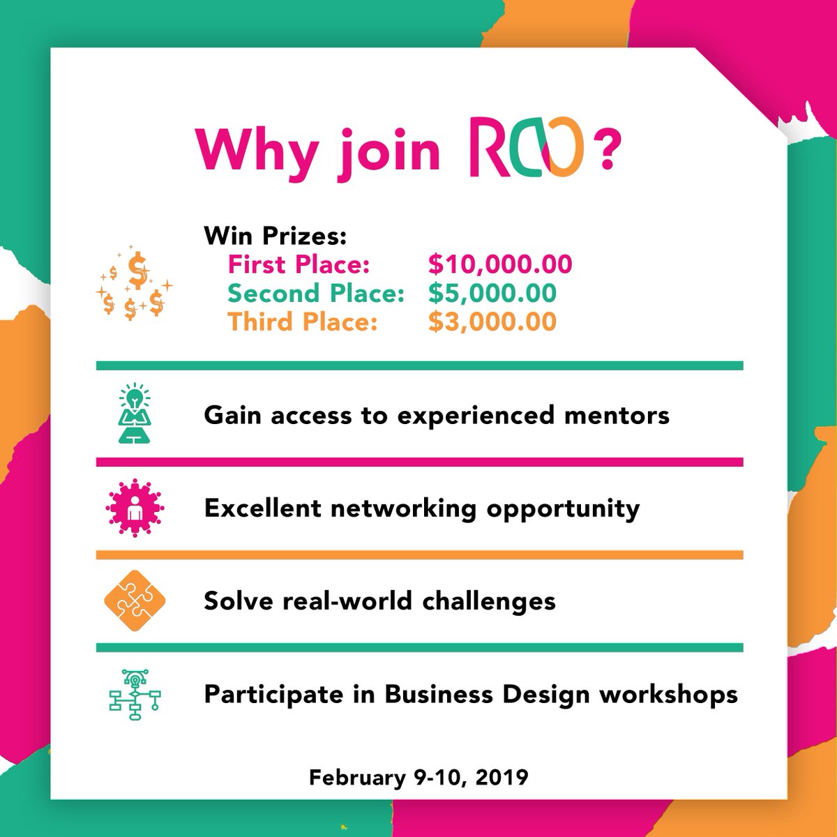 There are so many reasons to participate in RDC 2019! Get your team applications in and then get ready for an amazing ride. #rotmandesignchallenge