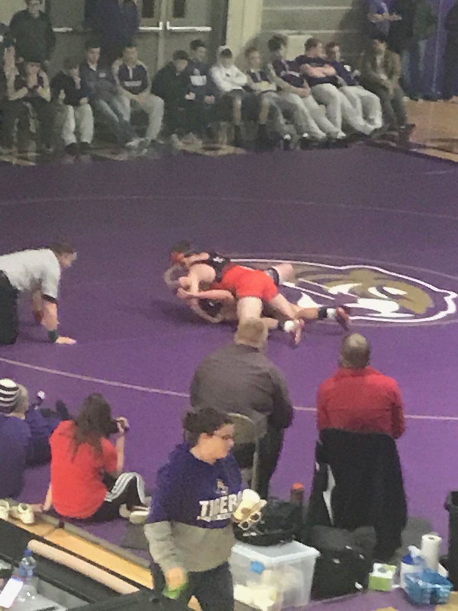 Garrett Paulson dominates for pin #2 vs Spencer