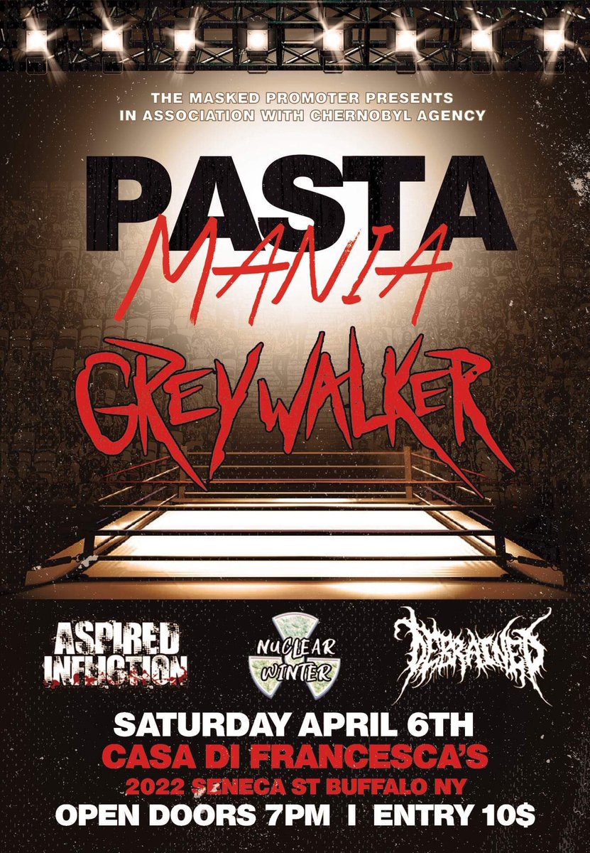 panicvideo's tweet image. Next 2 events #MetalShow #SupportLocal  #Seplophile #CainThrash #OriusMetal #Protopilot #TheMetalAnniversary #Pastamania #Greywalker #AspiredInfliction #NuclearWinter #Debrained
