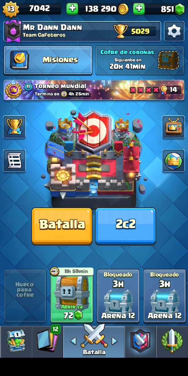 mr_dann_dann's tweet photo. Y hasta aquí finalizamos en esta temporada, luego de este gran regreso a Clash Royale. Se sufrió mucho pero valió la pena llegar un poco arriba de las 5000 junto con 14 victorias en este gran torneo mundial además de las recompensas vamos a por más #ClashRoyale #ShadowLynx https://t.co/t9pbBID975