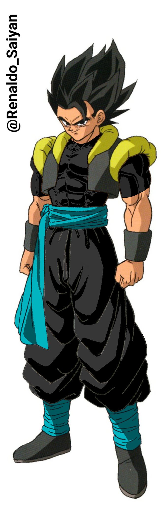 Rénaldo  on X: Gogeta SSJ4 alternative design. Edit by me.   / X