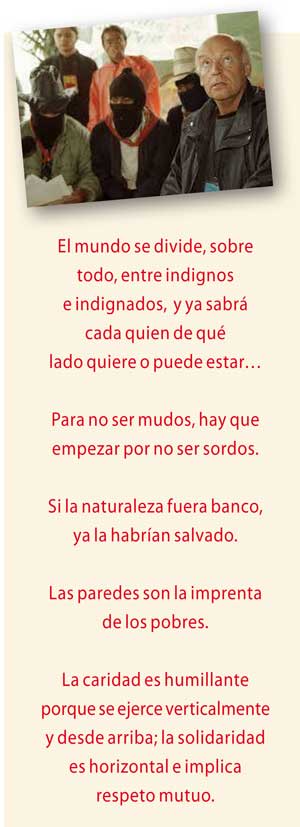 "Zapatistas, somos muchos en todas partes aunque no sepamos que lo somos. Todos los que actuamos movidos por la voluntad de Justicia y la voluntad de belleza". Eduardo Galeano  #EZLN #OtroMundoEsPosible https://www.jornada.com.mx/2015/04/26/sem-luis.html
