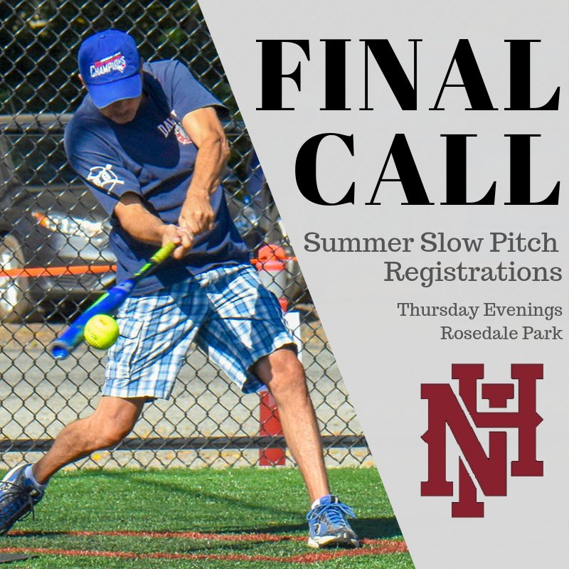 HarbourSoftball's tweet photo. FINAL CALL for Thursday Night Slow Pitch Team Registrations! Please email the office with inquiries ASAP: office@northharboursoftball.co.nz https://t.co/UNZslGfXq3