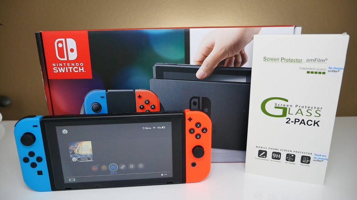gamestop nintendo switch screen protector