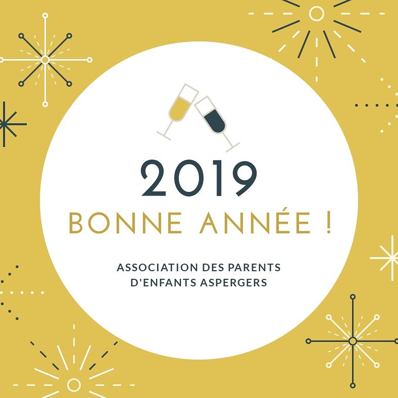 aspergerapea's tweet photo. #BonneAnnée2019 #MeilleursVoeux #aspergers #apea https://t.co/8YTR7BwUM4