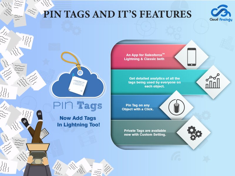 cloudanalogy's tweet image. Use #PinTags app to #tag your important #records in salesforce and get the complete #analytics. It&apos;s available in #Classic and #Lightning both. Install Now! appexchange.salesforce.com/appxListingDet…