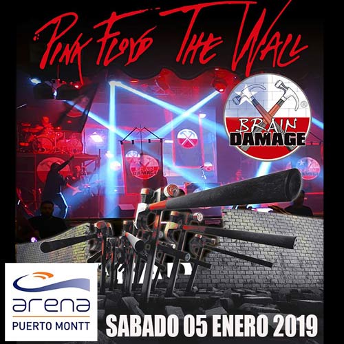 Los esperamos el sábado 05 de Enero para recordar el increíble álbum The Wall en <a href="/arenaptomontt/">Arena Puerto Montt</a> desde las 21 hrs. Invita: Brain Damage - The Pink Floyd Experience. Entradas: passline.com/eventos/brain-…