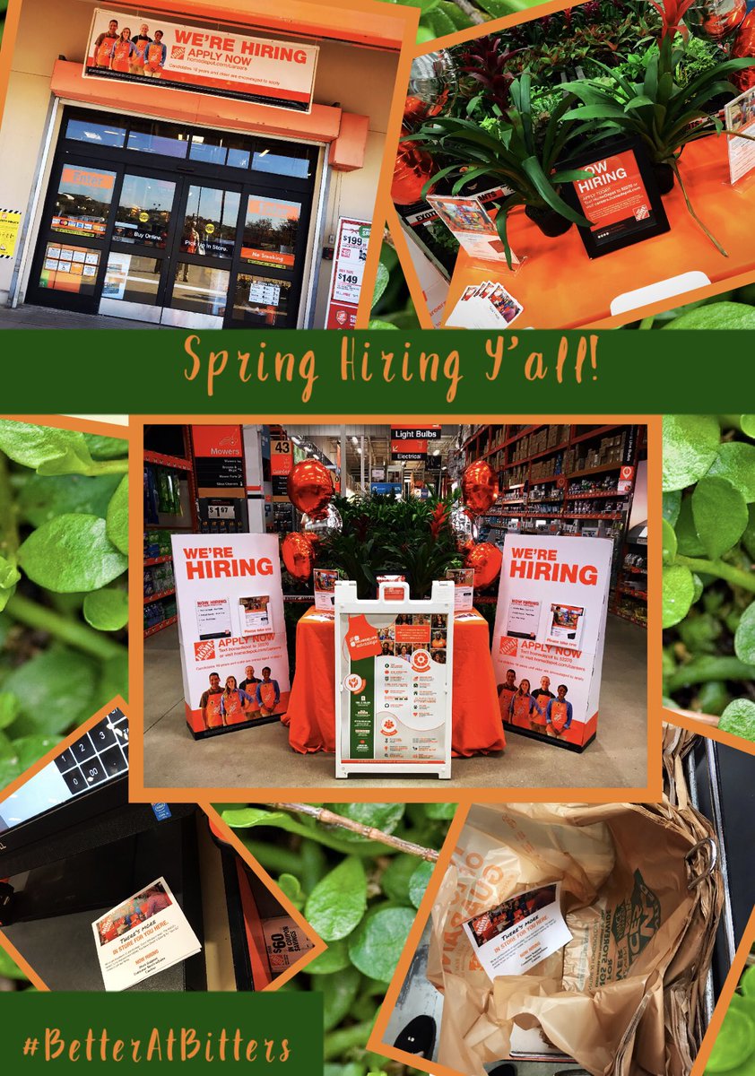 MyDepotRocks's tweet photo. It’s that time of year again y’all!
Do you want to work for the greatest company in the world? Spring Hiring is right around the corner!
#582Strong #SpringHiring2019 https://t.co/cqL4QH2To8