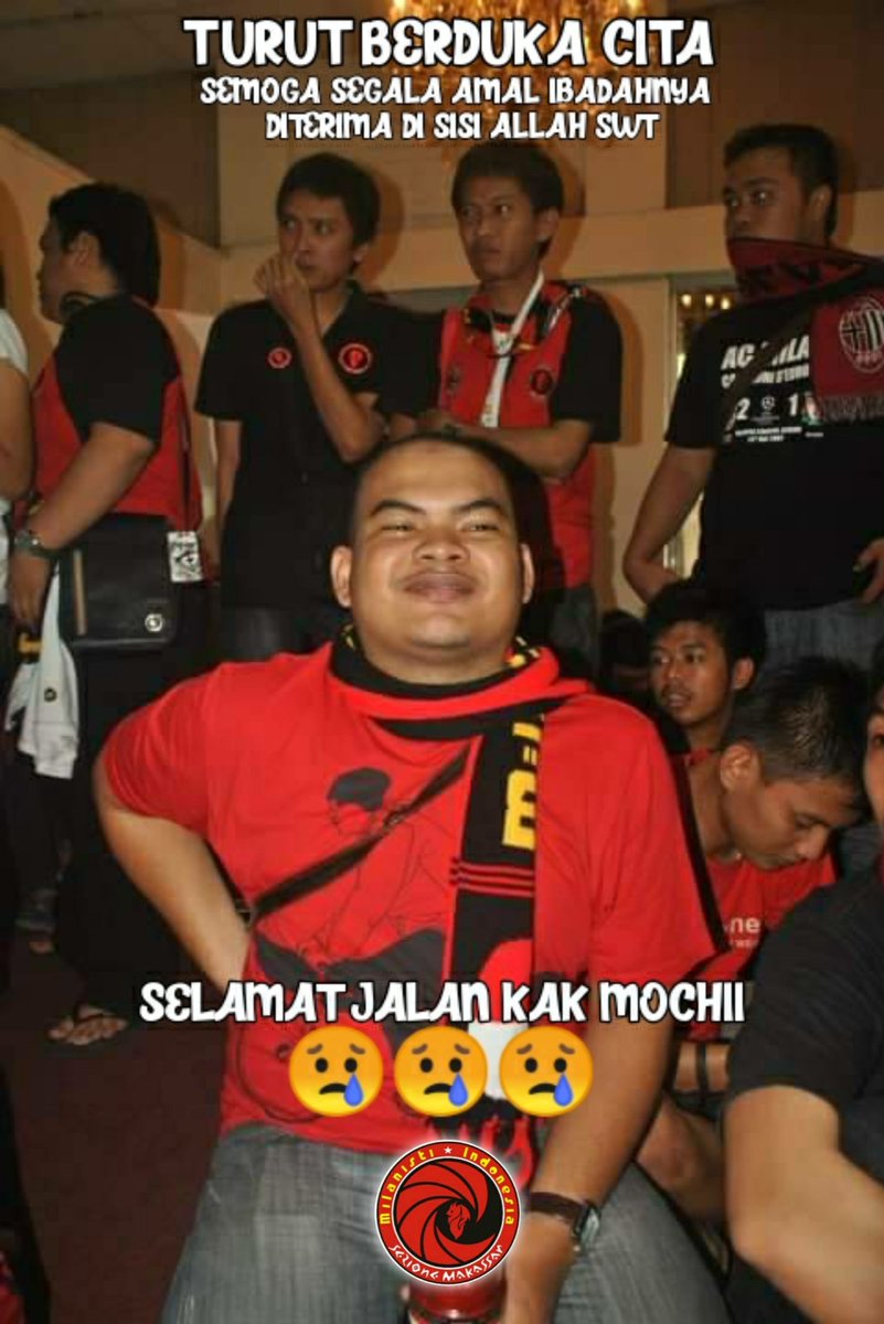 Keluarga besar <a href="/MIsezMKS/">MI Sezione Makassar</a> turut berduka cita atas wafatnya saudara <a href="/AmiMhoociBigboy/">Amri Zulfikar</a>. Al-baqa lillah, semoga mendapat tempat yg layak di sisi-Nya.. Aamiin 🙏🙏🙏
<a href="/MilanistiOrId/">Milanisti Indonesia</a>