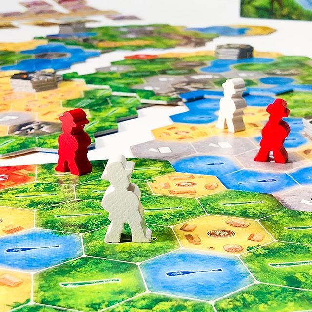 Tabletopfamily's tweet photo. Deck building is one of our favorite mechanics. It’s what made us really love this hobby to begin with. 
We absolutely love how deck building is so perfectly meshed with the excitement of a race to the finish game in The Quest for El Dorado. 🏆🏃🏻‍♀️…🏃🏻‍♂️… https://t.co/9il7IOmLs6 https://t.co/v7u0ONDcvT