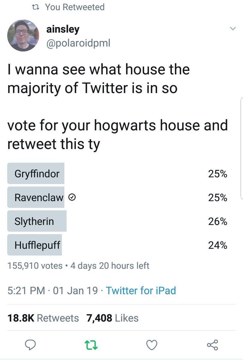 Harry Potter Minute tweet media