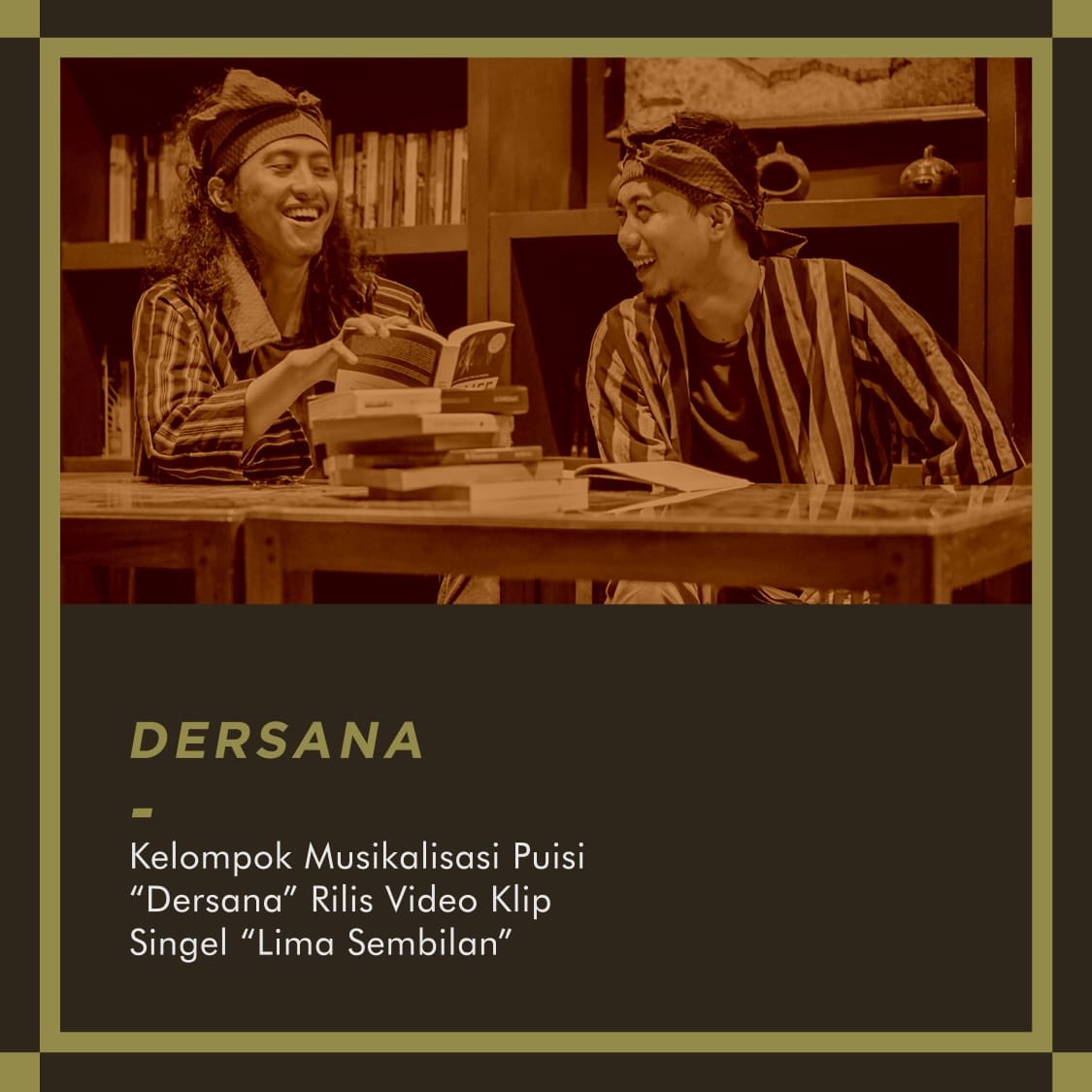 Kelompok Musikalisasi Puisi “Dersana” Rilis Video Klio Singel “Lima Sembilan”.
Baca selengkapnya:
picamagz.com/2018/12/31/new…