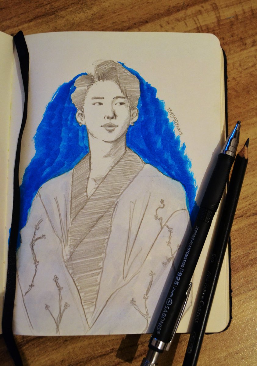 20190103 / day 3Mr President  (sorry that blue is radioactive lmao)  @BTS_twt