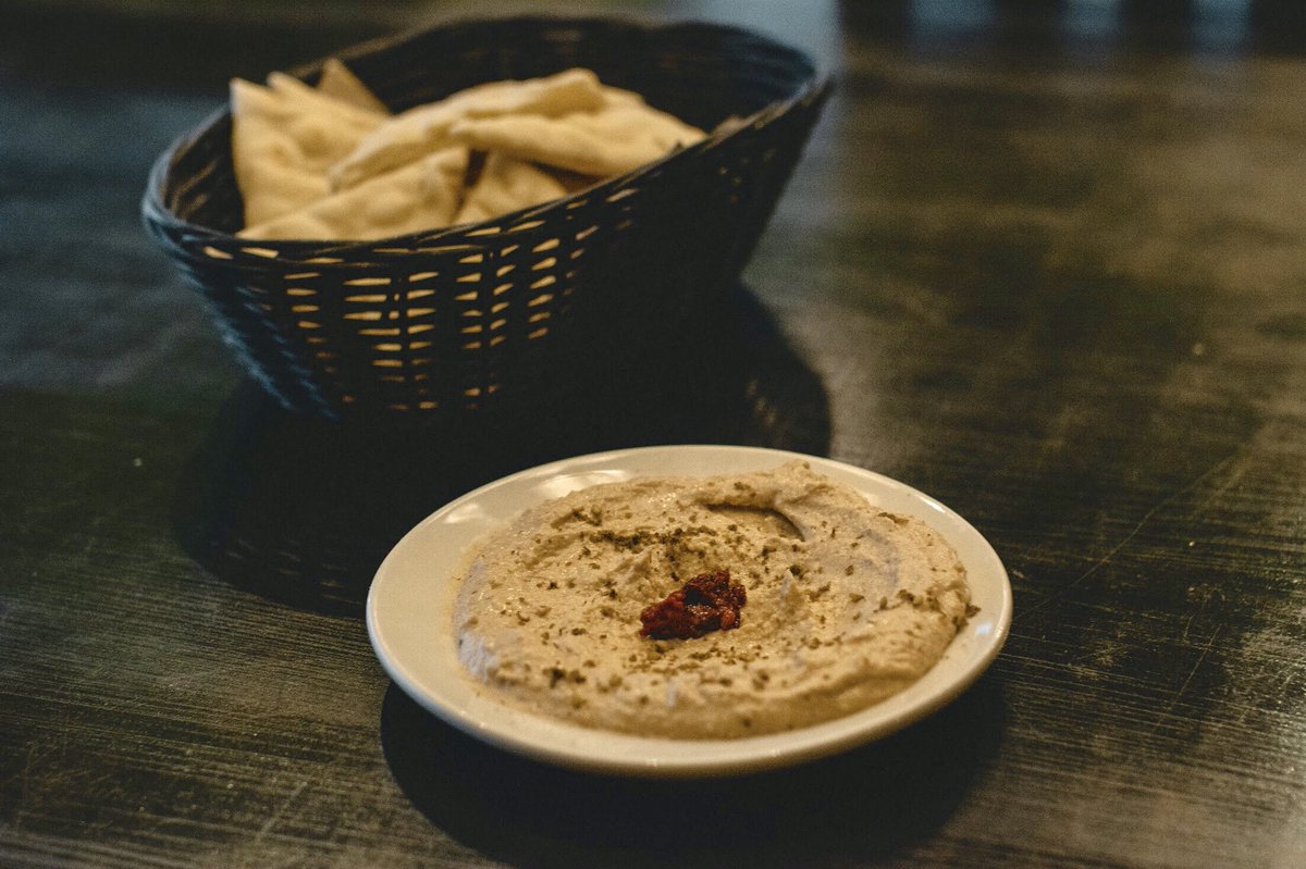 Didn’t get your black eyed pea fix over the new year? Stop by and try some of our black eyed pea hummus with some warm Greek pita!