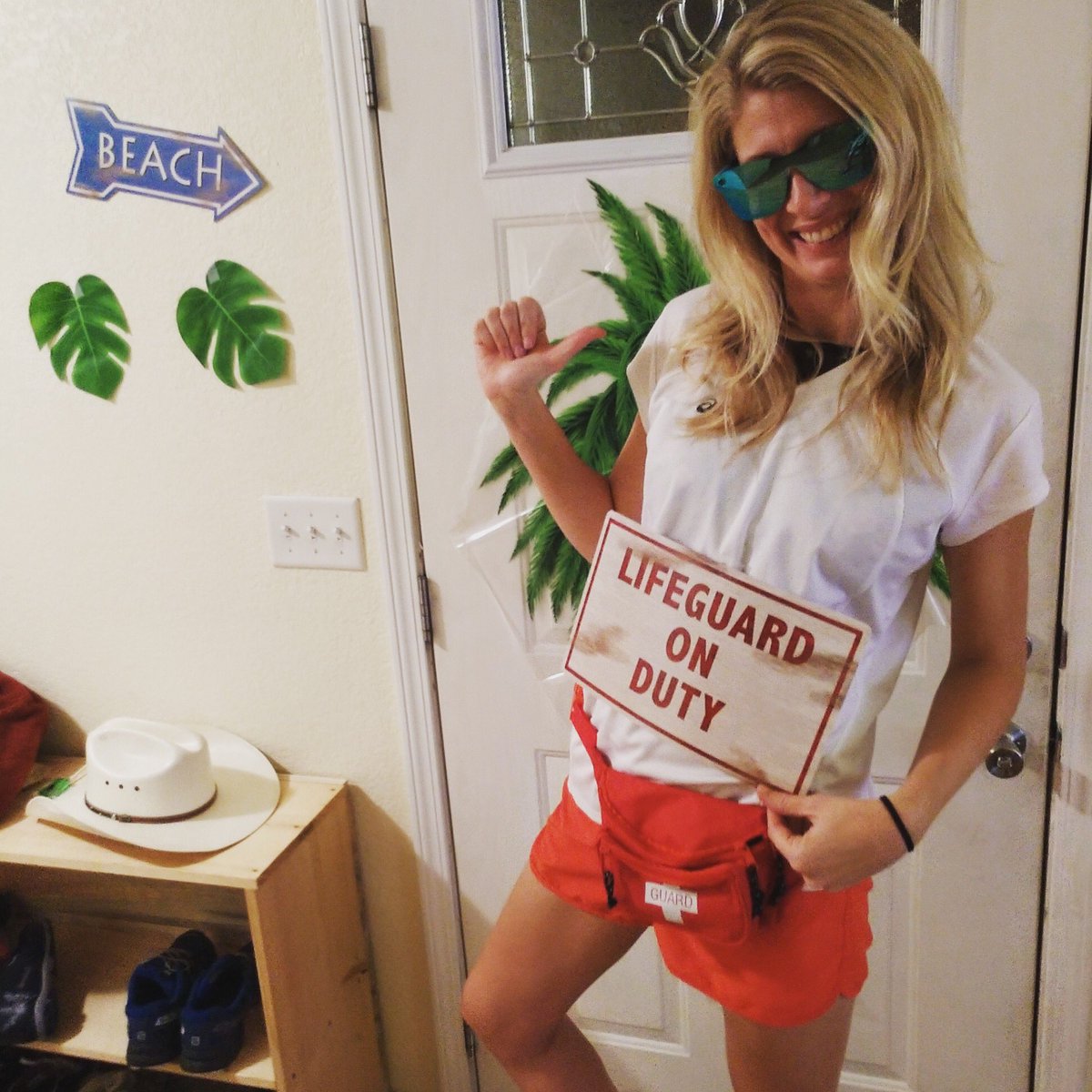 Because everyone needs a lifeguard in -22 degree weather on New Years! #beachparty #HNY #savinglives