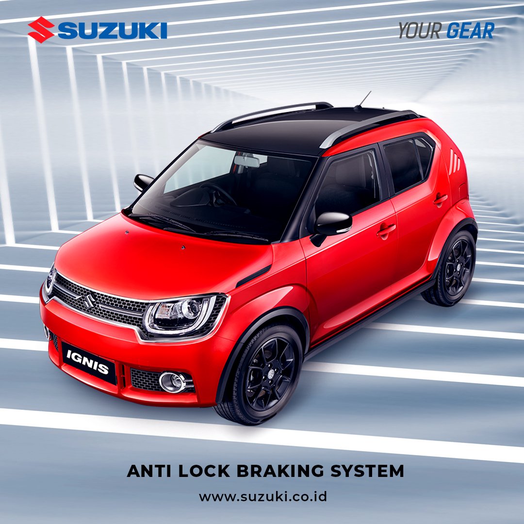 SuzukiIndonesia's tweet photo. Berbekal tampilan yang sporty dan stylish, keamanan Suzuki Ignis juga dilengkapi dengan Fitur Anti-Lock Braking System loh. Fitur ini berfungsi untuk mencegah roda terkunci saat kamu melakukan pengereman secara mendadak.
#Suzuki #SuzukiIndonesia #Ignis #GearToIgnite https://t.co/6mdYr0MNC8