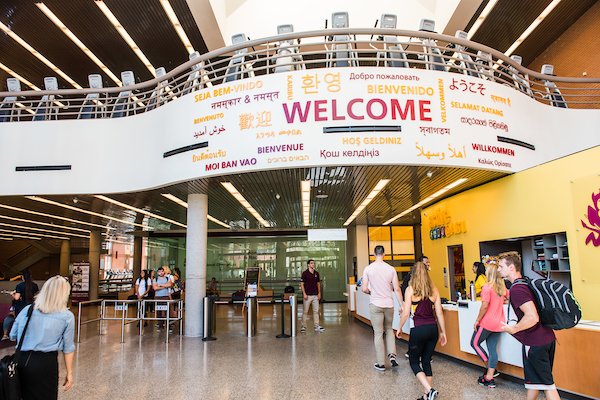 ASU's tweet photo. You've got Friday plans, Sun Devils: Don't miss @asu_cis Coalition of International Students Carnival for fun, music, food and more https://t.co/vi546dPOkN 🎉🎉 https://t.co/8pxFAU6lrp
