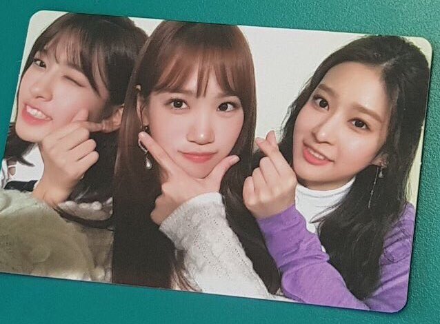 HELP RT!
[WTB/LF] IZ*ONE YUJIN,CHAEWON, MINJU UNIT OFFICIAL PHOTOCARD COLOR*IZ ALBUM

YUJIN,CHAEWON,MINJU UNIT PHOTOCARD

IN MALAYSIA ONLY

DO LET ME KNOW IF YOU KNOW ANYONE WHO WANTS TO SELL IT

<a href="/izonetrading/">IZ*ONE trading</a> @izonetrade <a href="/IZONEMALAYSIA/">IZ*ONE MALAYSIA FANBASE</a> #IZONE