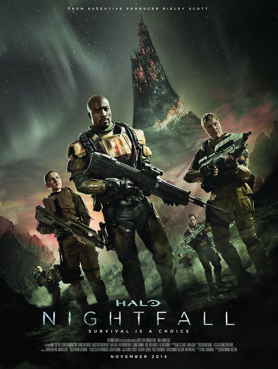 dantelechat's tweet photo. #HaloNightfall, 2014.
#NowWatching #MikeColter #HaloClassic #Television #Space #ONI #TVSeries #SciFi #SciFiFri #Videogames #RidleyScott #Spartans #MasterChief #Locke #Videogame #franchise #XBox #Aliens #Rescue #Nightfall https://t.co/GgVszeuVQx