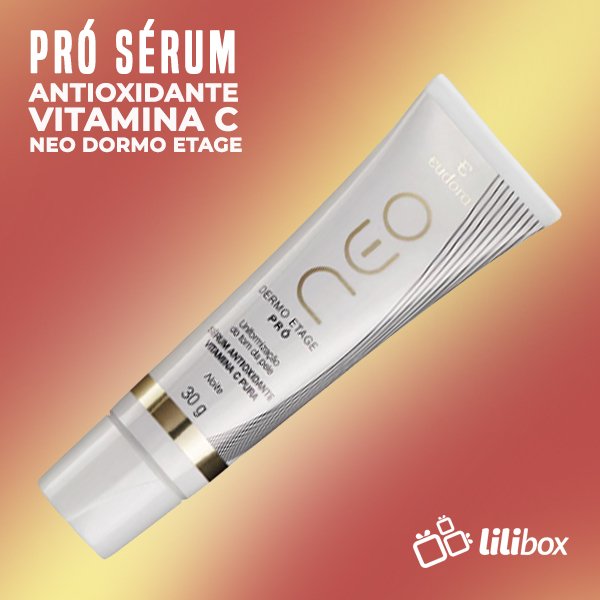 AppLiliBox's tweet image. PRÓ SÉRUM ANTIOXIDANTE VITAMINA C NEO DERMO ETAGE 30G
Uniformiza o tom da pele, ação rejuvenescedora, previne os sinais de idade como linhas de expressão, reduz o tamanho e a quantidade de poros, ilumina e revitaliza a pele. 
Compre a sua agora: bit.ly/2P86Sc3