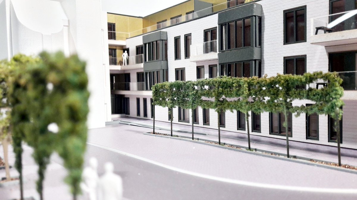 Cr3do_3D's tweet photo. De leukste projecten? Dat zijn totaalprojecten waarvoor we interieur- en exterieurbeelden maken maar ook grond- en gevelplannen en een prachtige maquette zoals dit project voor #Wolfinvest in #Ninove! https://t.co/0hiBPq3S4t