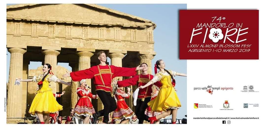 Mandorlo in fiore come vetrina per far conoscere la storia, la cultura, le bellezze, il gusto di una terra meravigliosa come Agrigento.