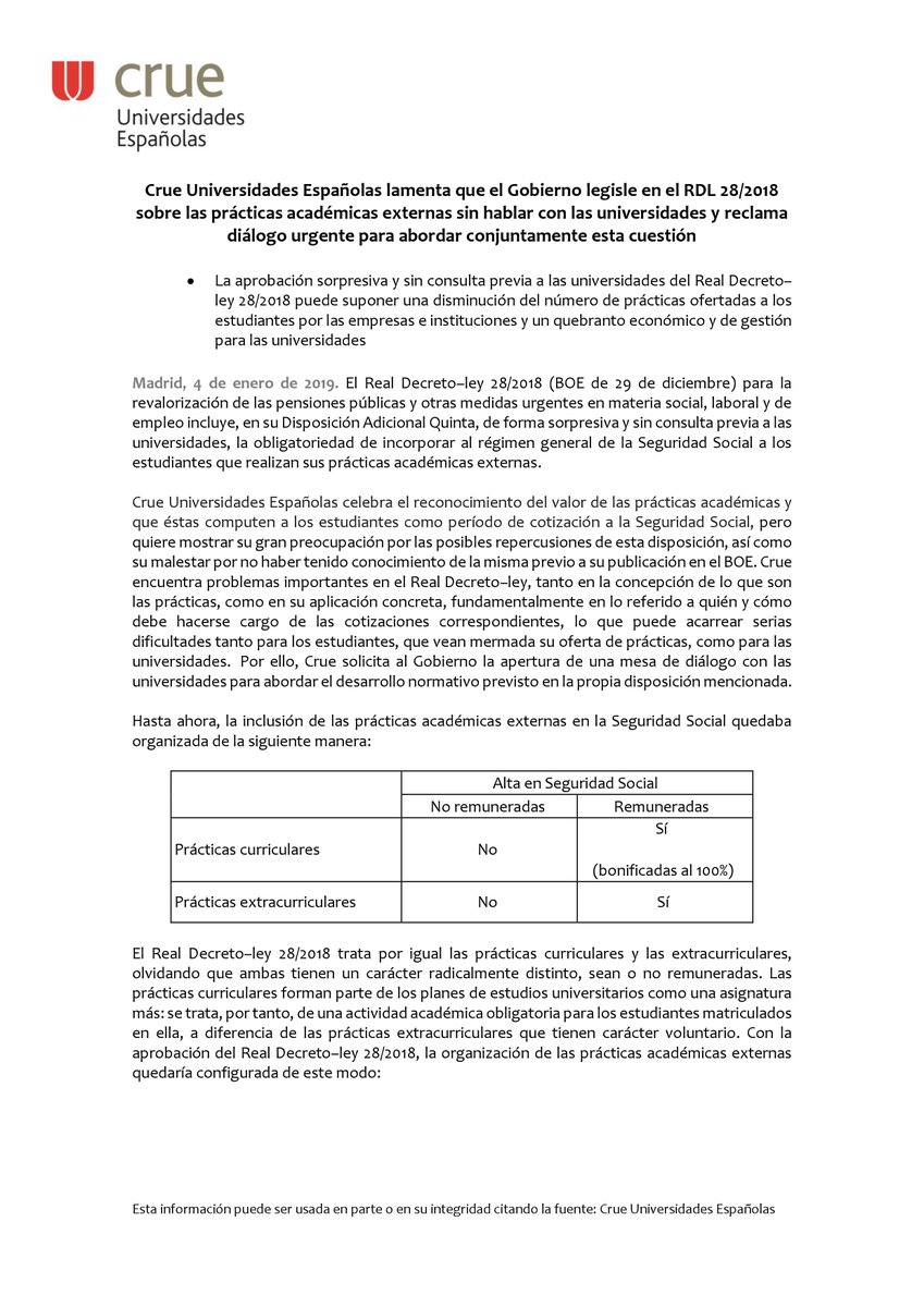 Crue Universidades tweet media