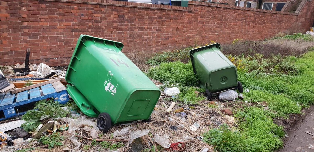 winker_watson's tweet photo. @CPOSouth while walking at the back of the varney roads shops I came across rats running around this area.. I won’t name the shop.. but can we have something done please.. I’m a litter green champion but I’m not doing this mess.. https://t.co/cXTCJQtQ2J