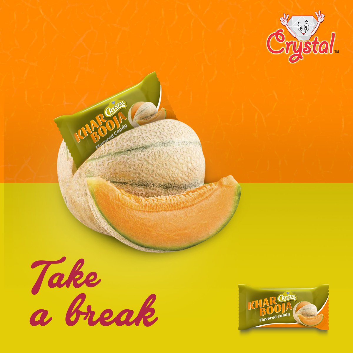 Crystal68580002's tweet photo. Take a break 
#PoonamConfectioneryWorks #Kharbooja #Toffee #Candy #Cookies #Ahmedabad #Gujarat https://t.co/eiFWqTd5Fh