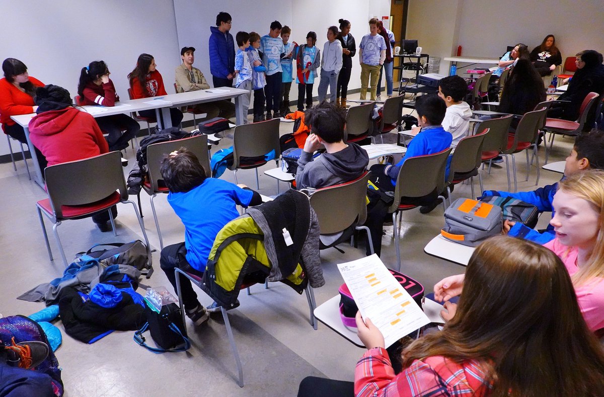 TY <a href="/astroguypaul/">Paul Delaney</a> @astroariella @astroatyork <a href="/YorkURobotics/">YorkU Robotics</a> for oppty to learn frm you re: appl of studying space, trv #IntoOrbit. 5 <a href="/firstlegoleague/">FIRST LEGO League</a> tms visited CAN largest tlscp <a href="/YorkObservatory/">Allan I. Carswell Observatory</a>, made comets, ctrlled comp Mars rover; +feedbck for proj presn frm peers &amp; grad Ss.