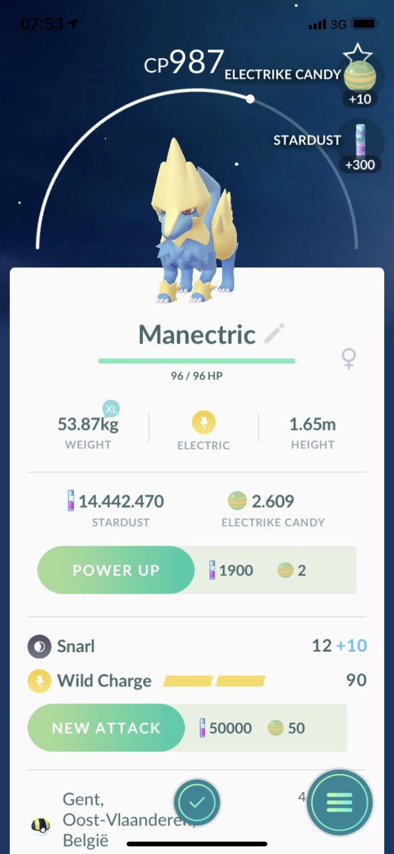Jeroen026PoGo's tweet photo. Just completed the ‘trade a Pokémon’ quest! Did not expect this 🤩

#PokemonGo #trade #manetric https://t.co/jTrkgoJCNH