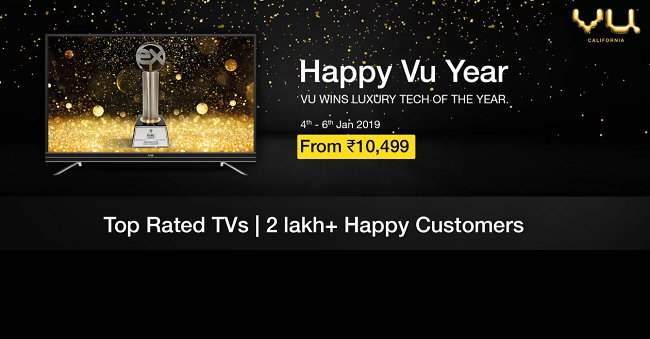 Vu HD Ready LED TV @ Rs.10,499 Only!! 
goo.gl/z7avBU

#VuTV #TVSale #LED #technology #gadgets #gadgetsnews