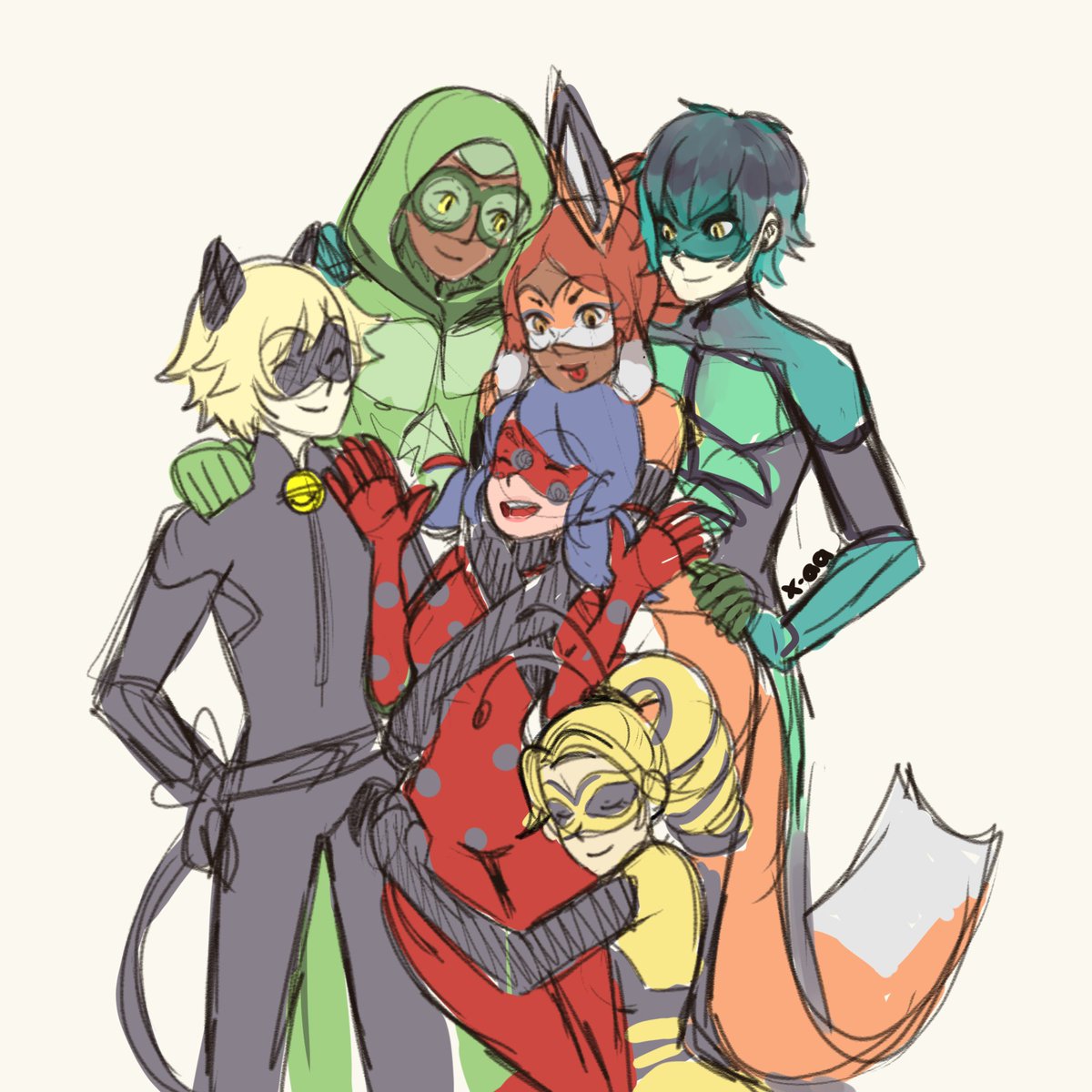 xPancakecakes's tweet photo. If I draw one, I draw them ALL.
Season 3 gave me a new miraculous child #MiraculousLadybug #MiraculousLadybugSeason3 https://t.co/uKim4hPOUx
