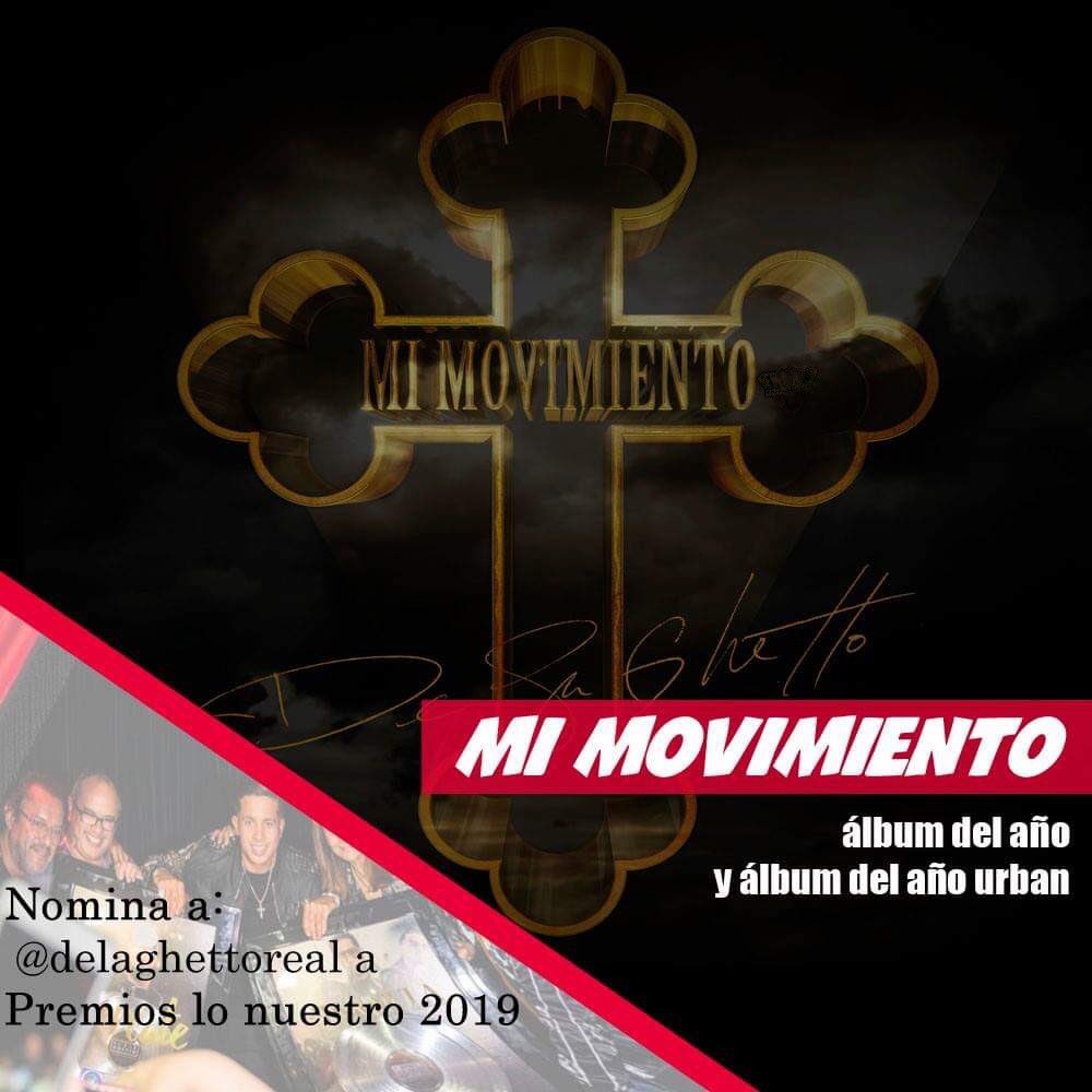 Movimientonic's tweet photo. Queremos nominado  💽 #Mimovimiento de @DeLaGhettoReal en @premiolonuestro 2019 @Univision 🇳🇮 https://t.co/R1kYzjJyj3