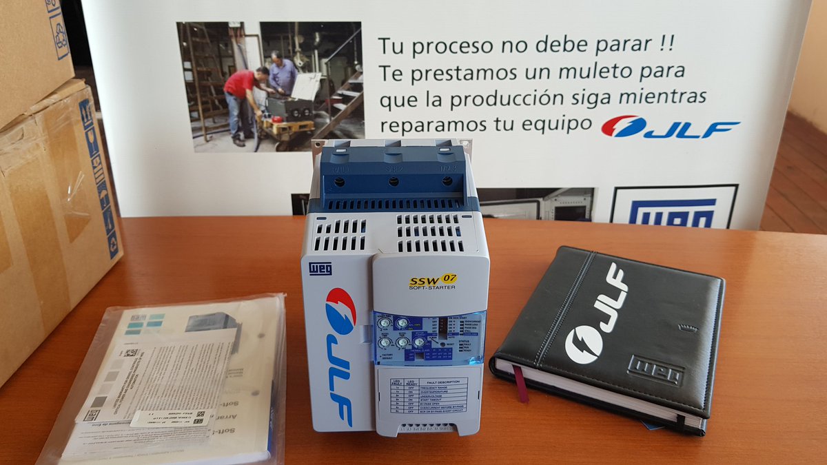 electrojlf_'s tweet photo. #JLFProductos consultanos por #ArranqueSuave #SoftStarter #SSW07 #SSW06 #CFW08 #CFW09 #CFW100 #CFW300 #CFW500
info@electrojlf.com.ar
Somos asistente tecnico oficial #WEG en #arranques y #variadores https://t.co/k91pLR3MU3