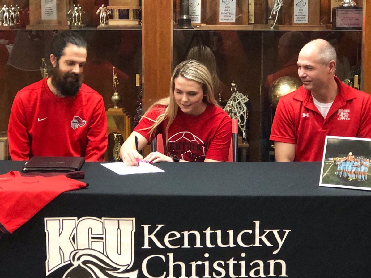 MartinCoJAG's tweet photo. Congrats2 @JAGkentucky senior @_whitneynatasha who signed a letter of intent to play college soccer @KentuckyChristi today!
Your @SheldonClarkJAG family is so proud of you!!
#LivingTheJAGLife #SuccessAgainstTheOdds #OurFutureStartsHere @JAGnational https://t.co/z7XKv2HfsF