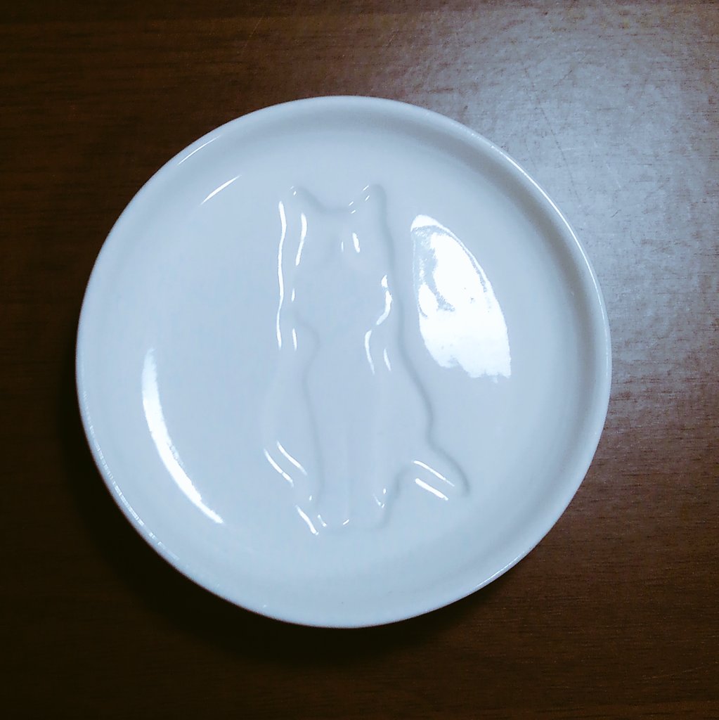 イヌ醤油皿 イヌ醤油皿